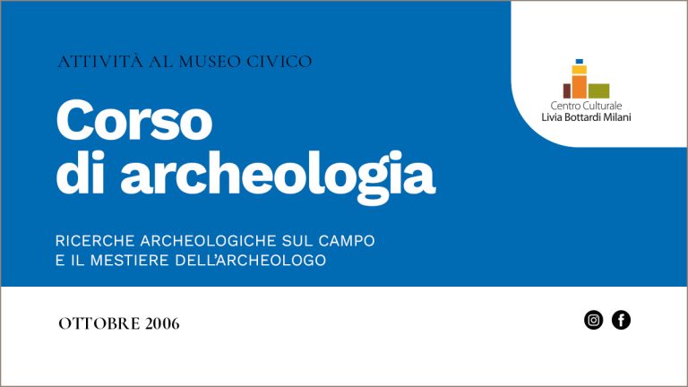 Corso di archeologia