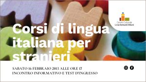 Corsi di lingua italiana per stranieri