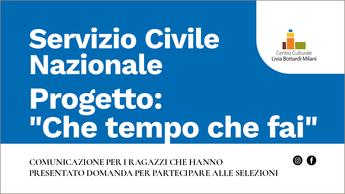 Servizio Civile Nazionale