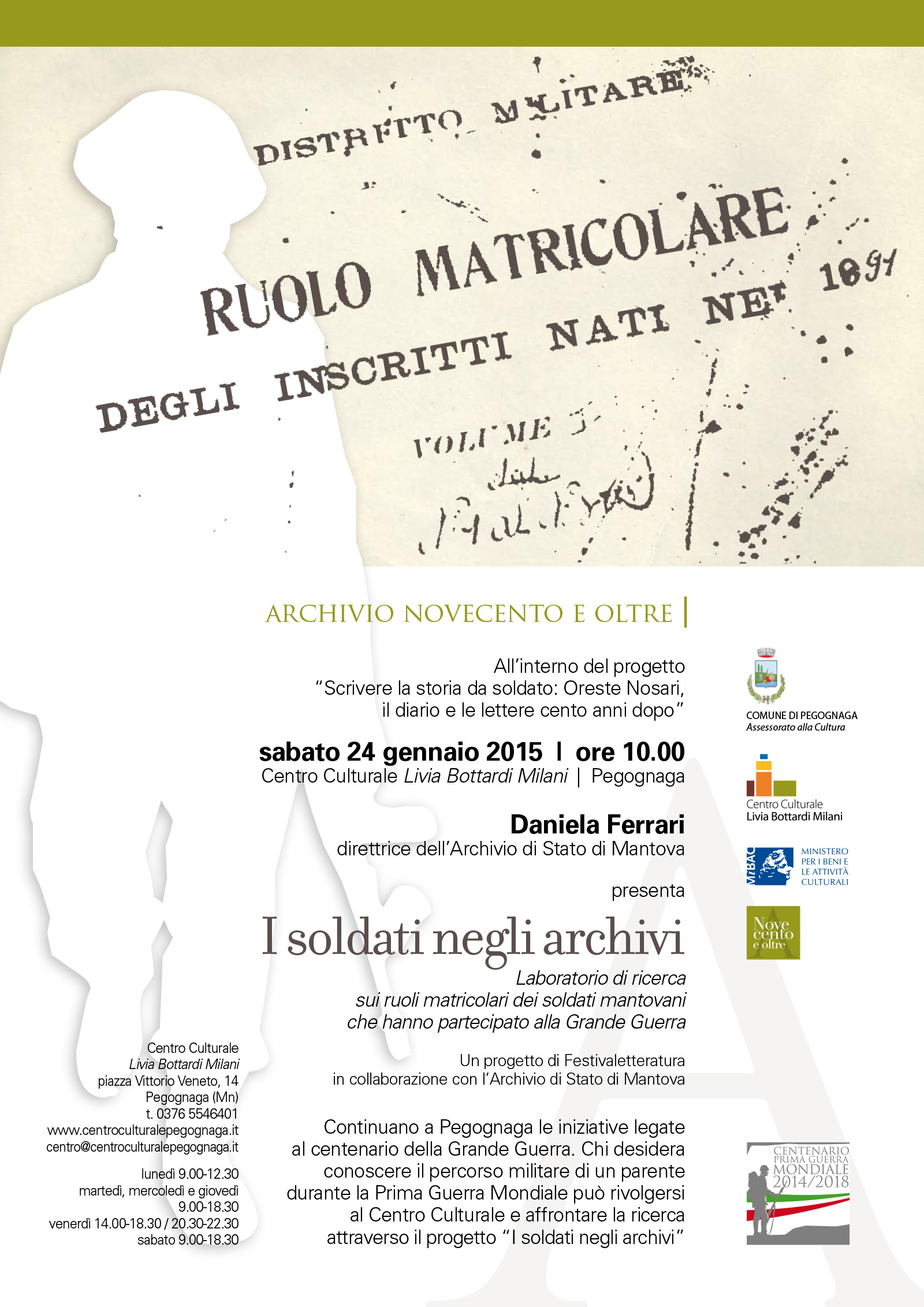 soldati negli archivi