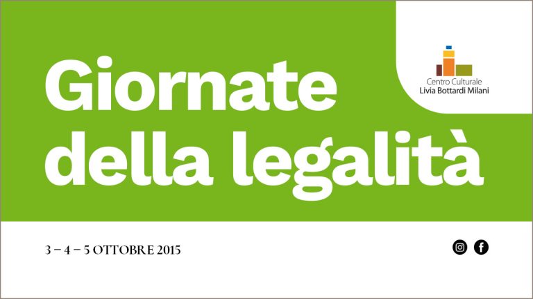 Giornate della legalità