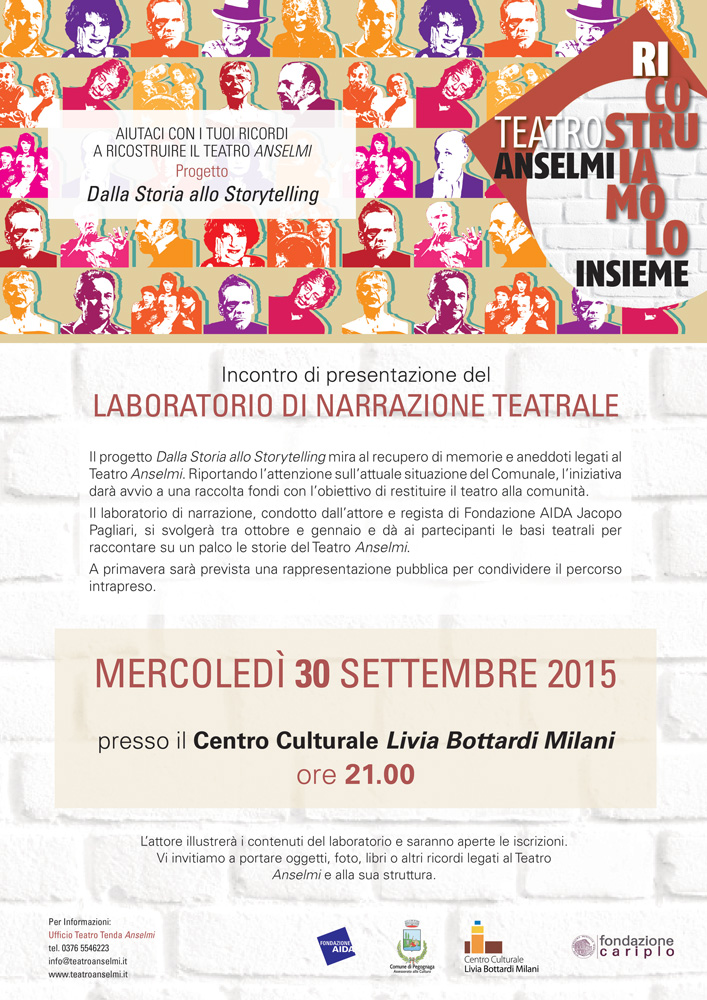 laboratorio di narrazione teatrale