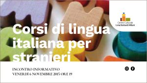 Corso di lingua italiana per stranieri