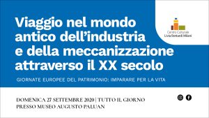 mondo antico dell’industria e della meccanizzazione