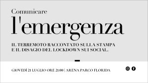 Comunicare l’emergenza